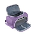 thumbnail image 3 of Estuche de lápices de gran capacidad, estuche para rotuladores, bolsa de papelería, tela Oxford resistente violeta, 3 of 9