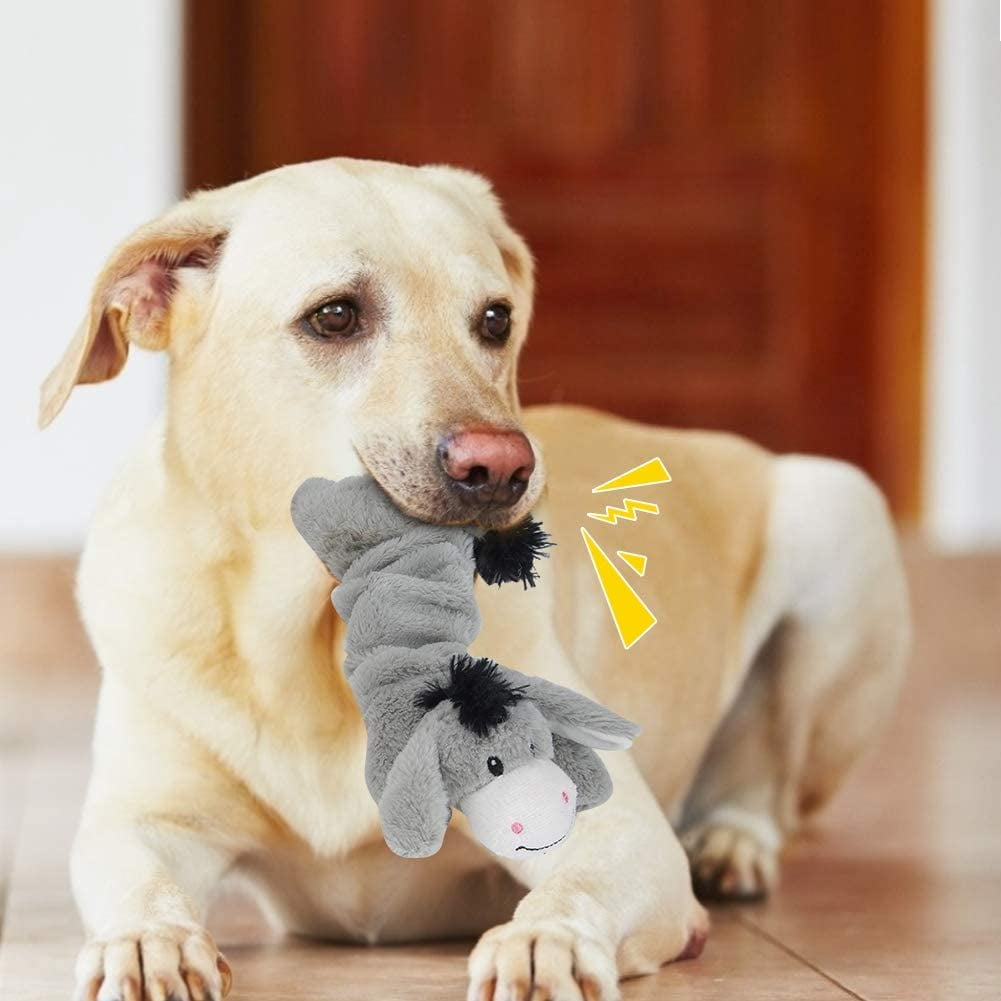 Supermandulit 3 Pcs. Squeaky Puppy Plush Dog Toy Package Small Stuffed Puppy Chew Toys Stretchy Dog Toys Bulk Cute Soft Pet Toy For Small Medium Dogs
