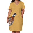 thumbnail image 3 of Northern Bobwhite Loose Pocket Dress women party dresses dresses for special events, 3 of 7