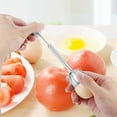 thumbnail image 4 of Egg Cracker, Egg Cracker Topper, Stainless Steel Material Egg Shell Opener Stainless Steel Egg Cutter Egg Cutter, For Soft Hard Boiled Egg Kitchen, 4 of 8