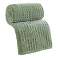 thumbnail image 2 of Tong Blanket Yellow For Soft Polyester Blanket With Knit Pattern Blanket For Couch Bed Crate Machine Washable, 2 of 4