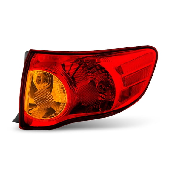For 2009-2010 Toyota Corolla Tail Lights Brake Lamps Outer Right Passenger Side