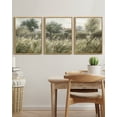 thumbnail image 2 of Drsoum Vintage Landscape Wall Art Country Meadow Field Wall Prints Classic Retro Farmhouse Rustic Decorations for Office Bedroom 11x14in3pcs Natural Framed, 2 of 5