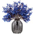 thumbnail image 1 of JAKY-Global Real Babys Breath Flores Artificiales Azul Oscuro 12 Paquetes de Relleno de jarrón Plantas de Seda Falsas Europeas decoración aparador decoración de Fiesta de Boda Ramos DIY hogar jardín, 1 of 1
