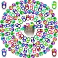 thumbnail image 1 of Anillo Sosation para Halloween, 100 unidades, con luces LED parpadeantes, 1 of 8