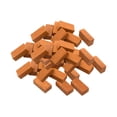 thumbnail image 2 of Mini ladrillos de pared perfecl 50 Piezas Tejas Decoración Casa de Muñecas Modelo Realista, 2 of 8
