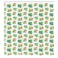 thumbnail image 2 of Ambesonne Autumn Shower Curtain, Natural Maple Leafs Art, 69"Wx75"L, Fern Green and Cinnamon, 2 of 4