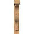thumbnail image 2 of Ekena Millwork 5 1/2"W x 22"D x 34"H Funston Block Smooth Bracket w/ Offset Brace, Western Red Cedar, 2 of 25