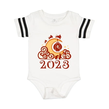 

Inktastic 2023 Chinese New Year Rabbit Gift Baby Boy or Baby Girl Bodysuit