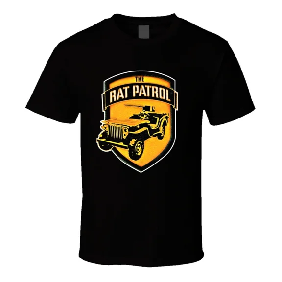 VINTAGE Rat Patrol Retro TV Show 60s T Shirt