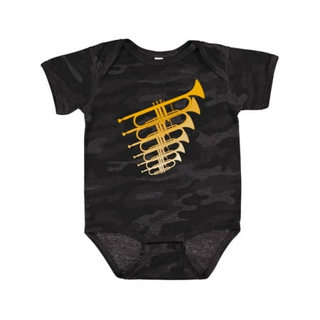 

Inktastic Trumpet Line Gift Baby Boy or Baby Girl Bodysuit