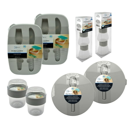 * Clearance * Mainstays On-the-Go 8 piece Lunch Kit