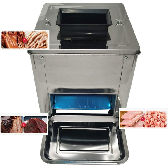 Commercial Desktop Electric Stainless Steel Slicer 15MM
