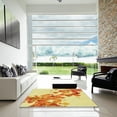 thumbnail image 7 of Ahgly Company Machine Washable Indoor Rectangle Transitional Neon Orange Area Rugs, 2' x 3', 7 of 7