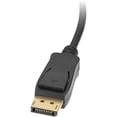 thumbnail image 3 of SIIG CB-DP0V11-S1 SIIG 6 ft DisplayPort to VGA Converter Cable - DisplayPort/VGA for Video Device, Notebook, TV, Monitor - 6 ft - 1 x DisplayPort Male Digital Audio/Video - 1 x HD-15 Female VGA - Gold, 3 of 3