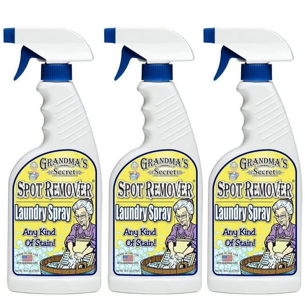 Grandma’s Secret Spot Remover for Clothes Fabric Laundry Spray Stain
