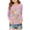 Pink, variant on Girls' Tops Kids Unisex Number Print Long Sleeve Pullover Sweater Casual Girls Clothes Black 3-4 Years