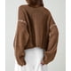 thumbnail image 2 of Suéter PRETTYGARDEN 2025 Otoño Tejido Grueso Cuello Simulado M, 2 of 6