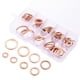 thumbnail image 1 of Empaquetadura Irfora 80 unids / set M6-M20 8 Tamaños Junta de Cobre Sólido Arandelas Anillo de Sellado 8 Tamaños Anillo Plano Kit de Sello Para Accesorios de Hardware con Caja Irfora Empaquetadura, 1 of 2