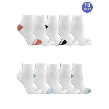 Fruit of the Loom Womens Everyday Soft Cushioned Crew Socks, 10-Pack ...