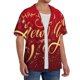 thumbnail image 2 of Balery Happy New Year2 Camisa Casual de Manga Corta con Botones para Hombre, Texturizada, Estilo Cubano, para Playa, Verano-3X-Large, 2 of 5