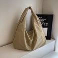 thumbnail image 3 of Bolso hombro Mujeres All-Match Handbag gran capacidad sólida Color sólido, 3 of 9