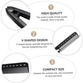 thumbnail image 2 of Hair Straightening Comb with Ergonomic Grip and Durable Build for Salon Styling and Smooth Finish, 2 of 4