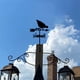 thumbnail image 3 of Veleta de Gallina y Pollitos - Silueta de Veleta de Gallina Retro - Indicador de DireccióN del Viento para Granja Al Aire Libre, 3 of 7