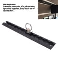 thumbnail image 3 of Système d'Arrimage de Rail en L, Comprend 2 Ensembles de Rails en Aluminium Anodisé de 12 Pouces et 4 Raccords à Anneau Simple, Système d'Arrimage de Rail en L pour Remorques et Plateformes de Camions, 3 of 7