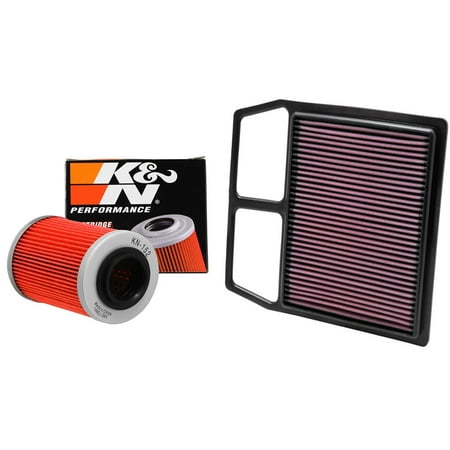 K&N Air and Oil Filter Black Kit for ATV/UTV CAN-AM Commander Max 1000 XT 2014