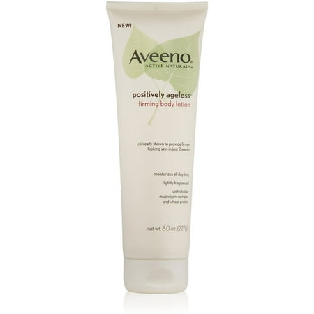 AVEENO Active Naturals Positively Ageless Firming Body Lotion 8 oz (Pack of 6)