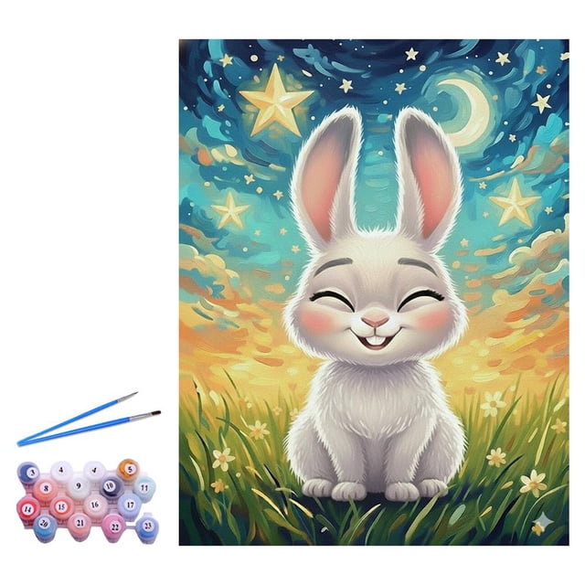 DIY Digital painting, handmade Painting For Adults & Kids Beginners
