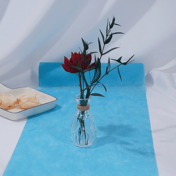 Camino de mesa decorativo para vacaciones, Navidad, actividades al aire libre, estable, de poliéster no tejido