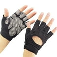 thumbnail image 2 of Guantes de entrenamiento para levantamiento de pesas, guantes de gimnasio con soporte para muñeca para hombres y mujeres, protección completa de la palma, para levantamiento de pesas, entrenamiento,, 2 of 8