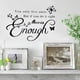 thumbnail image 1 of Calcomanía de pared, 2 piezas, letras en inglés, pegatinas de pared DIY, papel tapiz, innovación moderna, 1 of 10