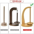 thumbnail image 6 of Artowell Bamboo Yarn Holder with Magnetic Spindle, Tangle-Free Yarn Dispenser & Wooden Yarn Spindle (Bamboo), 6 of 9