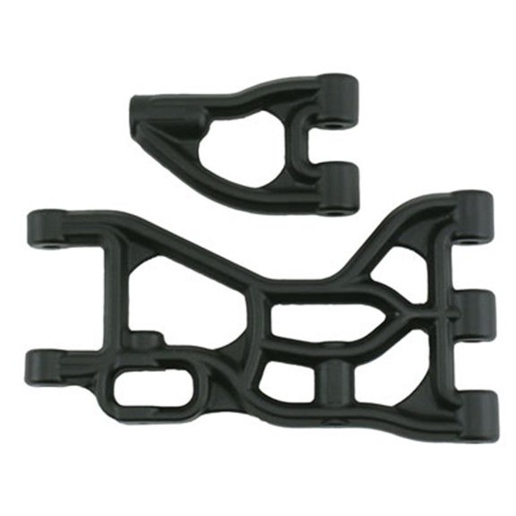 RPM R/C Products 82252 Rear Upper/Lower A-Arms Black HPI 5b/5t