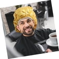 thumbnail image 2 of Heated Hats 12pcs Foil Thermal Aluminum Cordless Hair Silver Deep Hot Styling Shower Elastic Tin Cap Coloring Dying Oil Golden Reusable Uses Hat Salon and Conditioning Home Hair Bonnet, 2 of 5