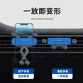 thumbnail image 4 of Universal 360° Rotation Mini Gravity Car Phone Holder - Auto-Lock Air Vent Mount with Stable Locking Design, One-Hand Operation, Reserved Charging Port, Compatible with 4.7-6.7 inch iPhone/Android, 4 of 6