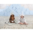 thumbnail image 3 of Toalla Baby Aspen Gray Shark con capucha, 76 x 76 cm, algodón, 3 of 6