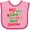 Pink and Fuchsia, variant on Inktastic Who Needs Santa when I Have Great Grandma Boys or Girls Baby Bib
