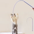 thumbnail image 3 of CBFFDC Interactive Toy 1 Set Simulated Tail Wand Toy Interactive Silicone Teaser Toy Set for Pets Pet Supplies, 3 of 6