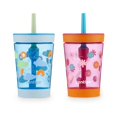 thumbnail image 1 of Vaso Contigo Kids a prueba de derrames con pajita, 400 ml, paquete de 2 Contigo NA, 1 of 3