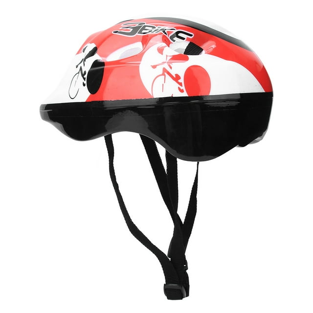 Dioche Red Foam Children Skating Balancing Scooter Sports Safety Head Protective Helmet