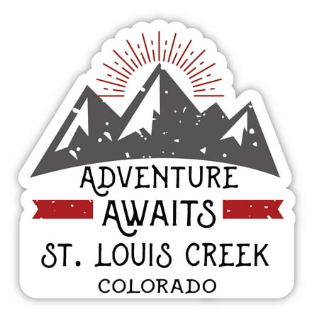 

St. Louis Creek Colorado Souvenir 4-Inch Magnet Adventure Awaits Design