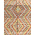 thumbnail image 1 of Ahgly Company Indoor Rectangle Abstract Chocolate Brown Abstract Area Rugs, 7' x 10', 1 of 6