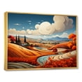 thumbnail image 2 of Designart "Vibrant Mediterranean Scenery II" Cubism Floater Framed Canvas Prints, 2 of 5