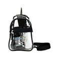 thumbnail image 7 of Eastsport Unisex Clear Sling Stadium Approved Bag, Black Trim, 7 of 7