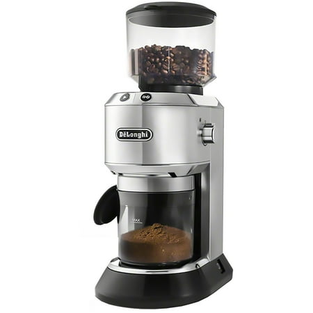 De'Longhi - Dedica 14-Cup Coffee Grinder - Stainless steel