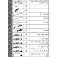 thumbnail image 2 of Socket set F6 '' CHROMEmat, 46 piecesblack, 2 of 5